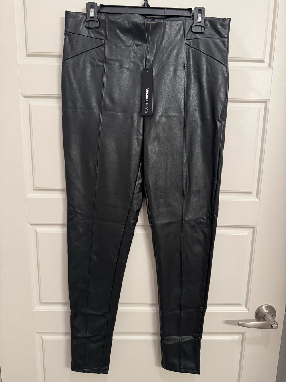 Fashion Nova Faux-Leather Leggings